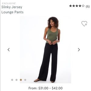Slinky jersey sleep pant